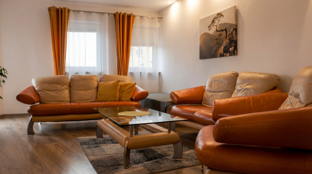 1 Apartament na doby Gliwice – salon Superior